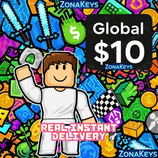 $10.00 USD Gift Card RBL (stockable) 🎮 ALL PLATFORMS 🌎 GLOBAL KEY ⚡INSTANT DELIVERY