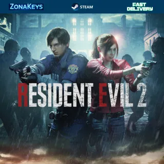 RESIDENT EVIL 2 / BIOHAZARD RE:2 (US/CA) 🟢 STEAM KEY ⚡ FAST DELIVERY