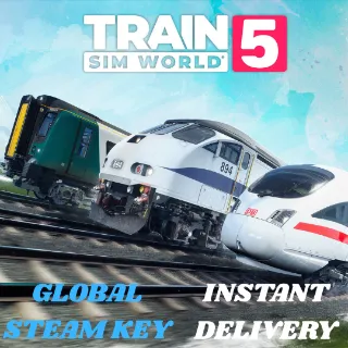 Train Sim World 5 + DLC 🗺️GLOBAL Steam Key ⚡Instant Delivery⚡