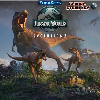 Jurassic World Evolution 3 🌎 GLOBAL STEAM KEY 🔑