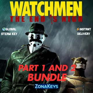 Watchmen: The End is Nigh Part 1 and 2 Bundle 🌎GLOBAL STEAM KEY ⚡INSTANT DELIVERY⚡