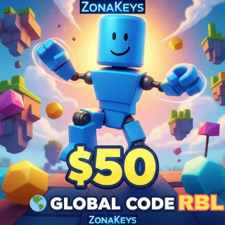 $50.00 USD Gift Card RBL (stockable) 🎮 ALL PLATFORMS 🌎 GLOBAL KEY ⚡INSTANT DELIVERY