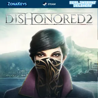Dishonored 2 🌎 GLOBAL STEAM KEY ⚡ INSTANT DELIVERY ⚡