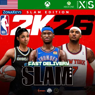  NBA 2K26 SLAM Edition ( US )🎮  Xbox One & Xbox Series X|S ⚡ FAST DELIVERY