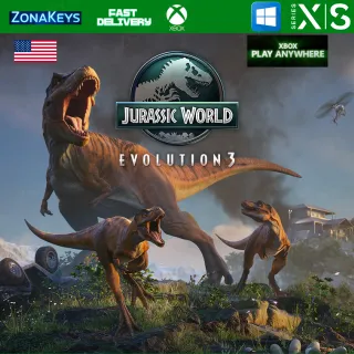 Jurassic World Evolution 3 (US) 🎮 Xbox Series X|S / PC ⚡FAST DELIVERY