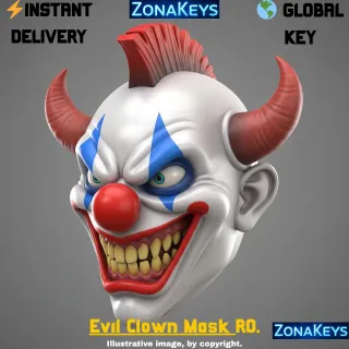 Evil Clown Mask 🎮ALL PLATFORMS 🌎 GLOBAL KEY ⚡INSTANT DELIVERY 🚁