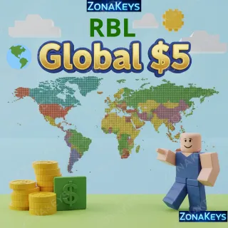$5.00 USD Gift Card RBL (stockable) 🎮ALL PLATFORMS 🌎 GLOBAL KEY ⚡INSTANT DELIVERY ⚡