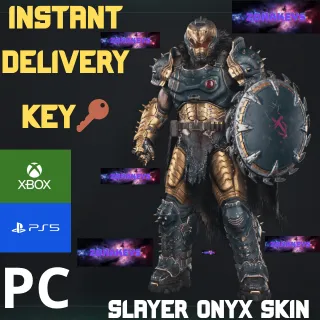 Doom: The Dark Ages - Onyx Slayer Skin DLC 🟢XBOX SERIES | PS5 | PC 🔑GLOBAL KEY ⚡INSTANT DELIVERY⚡