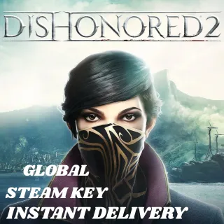 Dishonored 2 ✅ GLOBAL STEAM KEY ⚡ INSTANT DELIVERY ⚡