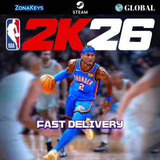 NBA 2K26 Standard Edition 🌎 GLOBAL STEAM KEY ⚡ FAST DELIVERY