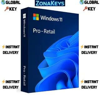 Windows 11 Pro Retail 🌎 GLOBAL KEY