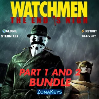 Watchmen: The End is Nigh Part 1 and 2 Bundle 🌎GLOBAL STEAM KEY ⚡INSTANT DELIVERY⚡