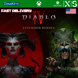 Diablo IV Expansion Bundle (US) 🎮 Xbox One / Series X|S ⚡ FAST DELIVERY