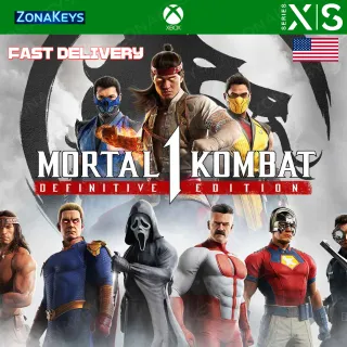 Mortal Kombat 1: Definitive Edition (US)🎮 Xbox Series X|S 🚁Limited offer