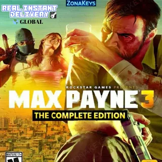 Max Payne 3 Complete Edition 🎮 Rockstar Games Launcher PC 🌎 GLOBAL ⚡ INSTANT DELIVERY ⚡