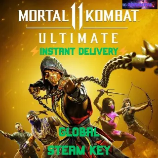Mortal Kombat 11 Ultimate 😱 ALL DLC INCLUDED !!! 🗺️ GLOBAL STEAM KEY ⚡ INSTANT DELIVERY ⚡