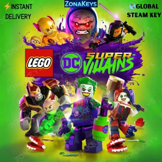 LEGO DC Super-Villains 🌎GLOBAL STEAM KEY ⚡INSTANT DELIVERY⚡
