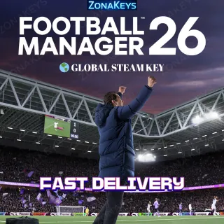 Football Manager 26 🗺️ GLOBAL STEAM KEY 🔑 ⚡FAST DELIVERY