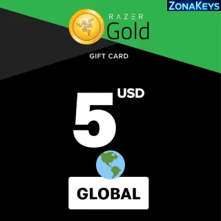 $5.00 USD RAZER GOLD STOCKABLE 🌎GLOBAL ⚡INSTANT DELIVERY⚡