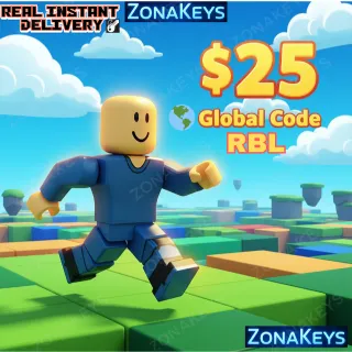 $25.00 USD Gift Card RBL (stockable) 🎮ALL PLATFORMS 🌎 GLOBAL KEY ⚡INSTANT DELIVERY ⚡