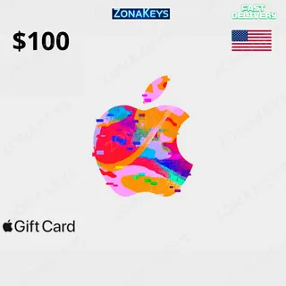 $100.00 Apple ITUNES GIFT CARD US ⚡FAST DELIVERY