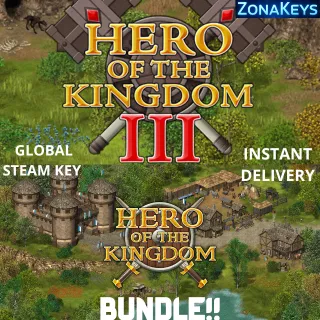 Hero of the Kingdom + Hero of the Kingdom III  BUNDLE!! ✅GLOBAL STEAM KEY ⚡INSTANT DELIVERY⚡