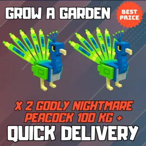X 2 GODLY PEACOCK 100 KG