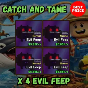BUNDLE X 4 EVIL FEEP