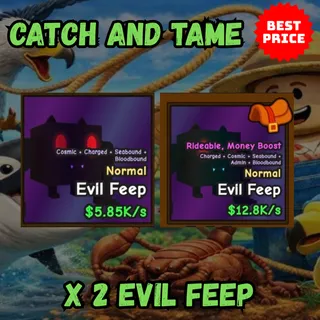 BUNDLE X 2 EVIL FEEP