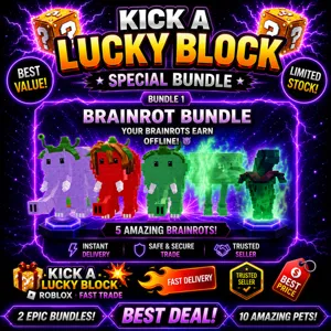 KICK A LUCKY BLOCK