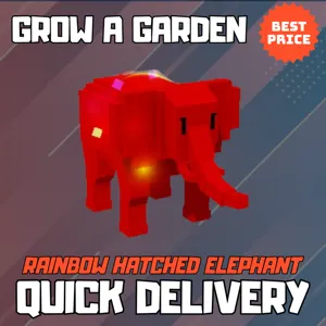 RAINBOW HATCHED ELEPHANT