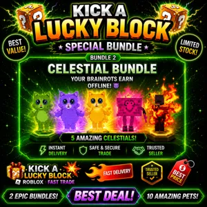 KICK A LUCKY BLOCK