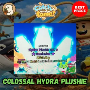 Colossal hydra plushie