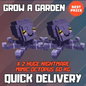 X 2 HUGE MIMIC OCTOPUS