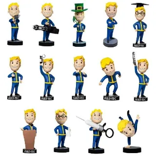 15 Bobbleheads Of Each !