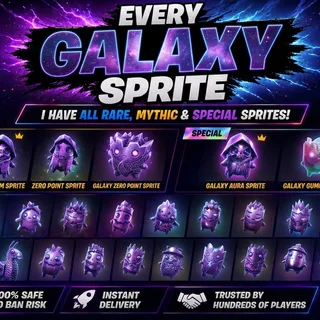 All Galaxy Sprites Lvl5