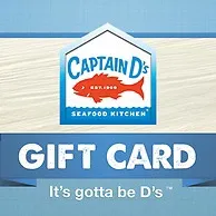 $100.00 Captain D’s Gift Card