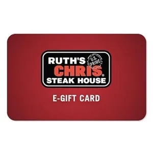 $50.00 Ruth Chris Gift Card 