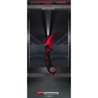 Sniper Duels Karambit Viper Si