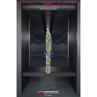 Sniper Duels Default of Destiny knife SI