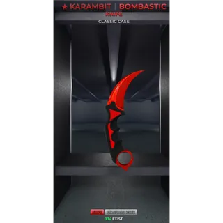 Sniper Duels Bombastic Karambit SI