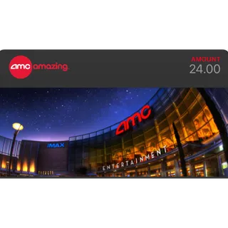 $24 AMC E-Gift Card