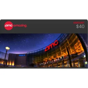 $40 AMC Theatre E-Gift Card