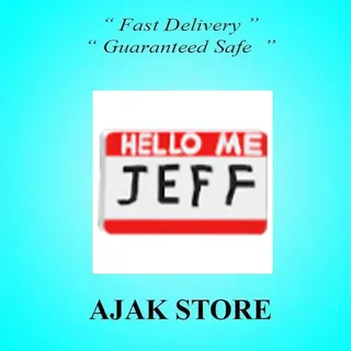 Jeff's Nametag