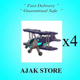 x4 Headless Horseman's Biplane
