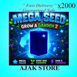 2000x Mega Seed Grow A Garden 2