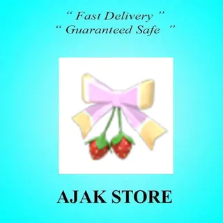Strawberry Shortcake Bow