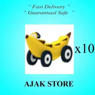 x10 Banana Car
