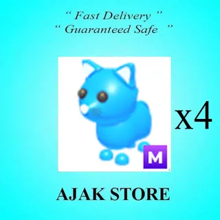 x4 M Blue Cat