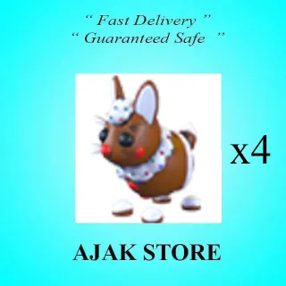 x4 Gingerbread Hare